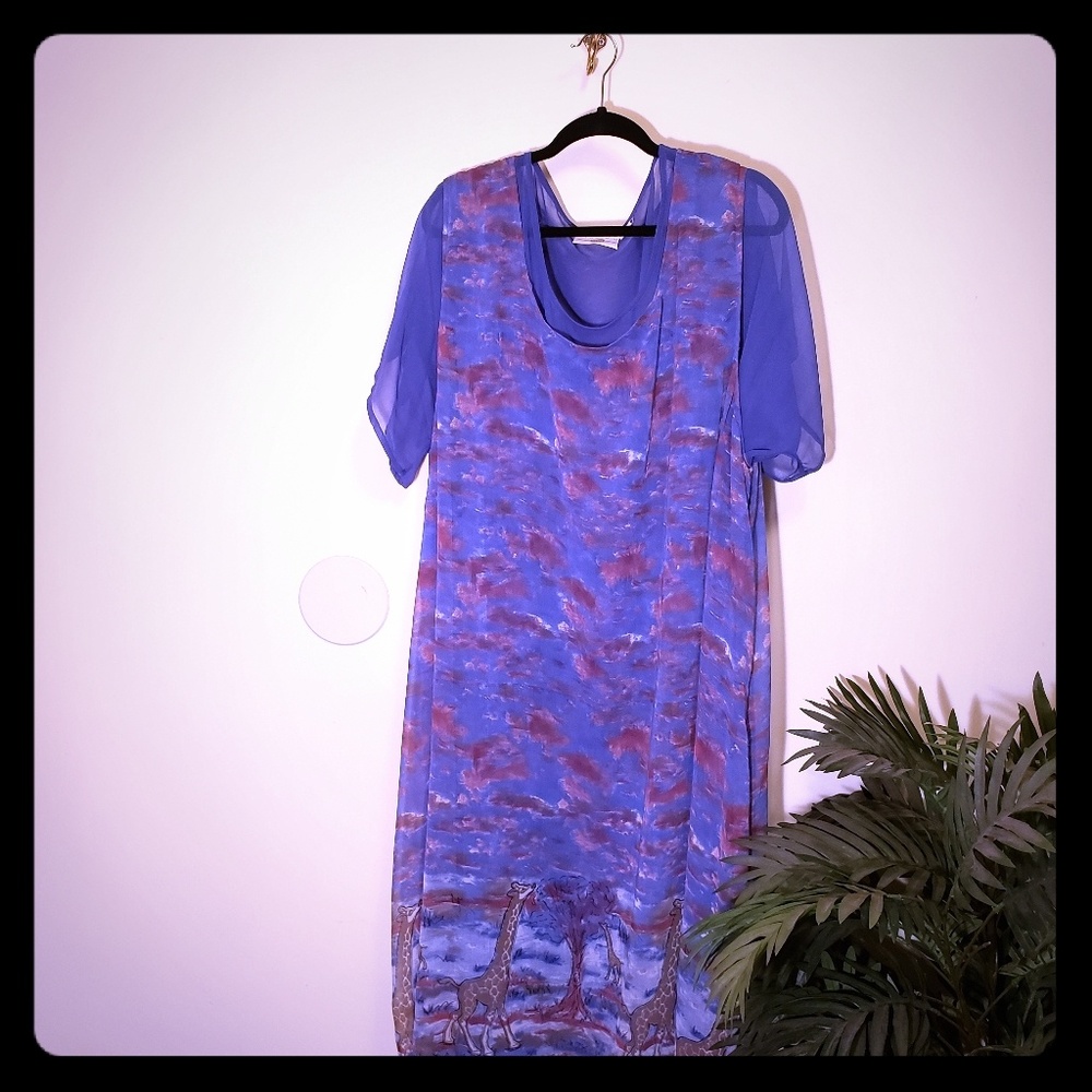 Boho chic maxi dress